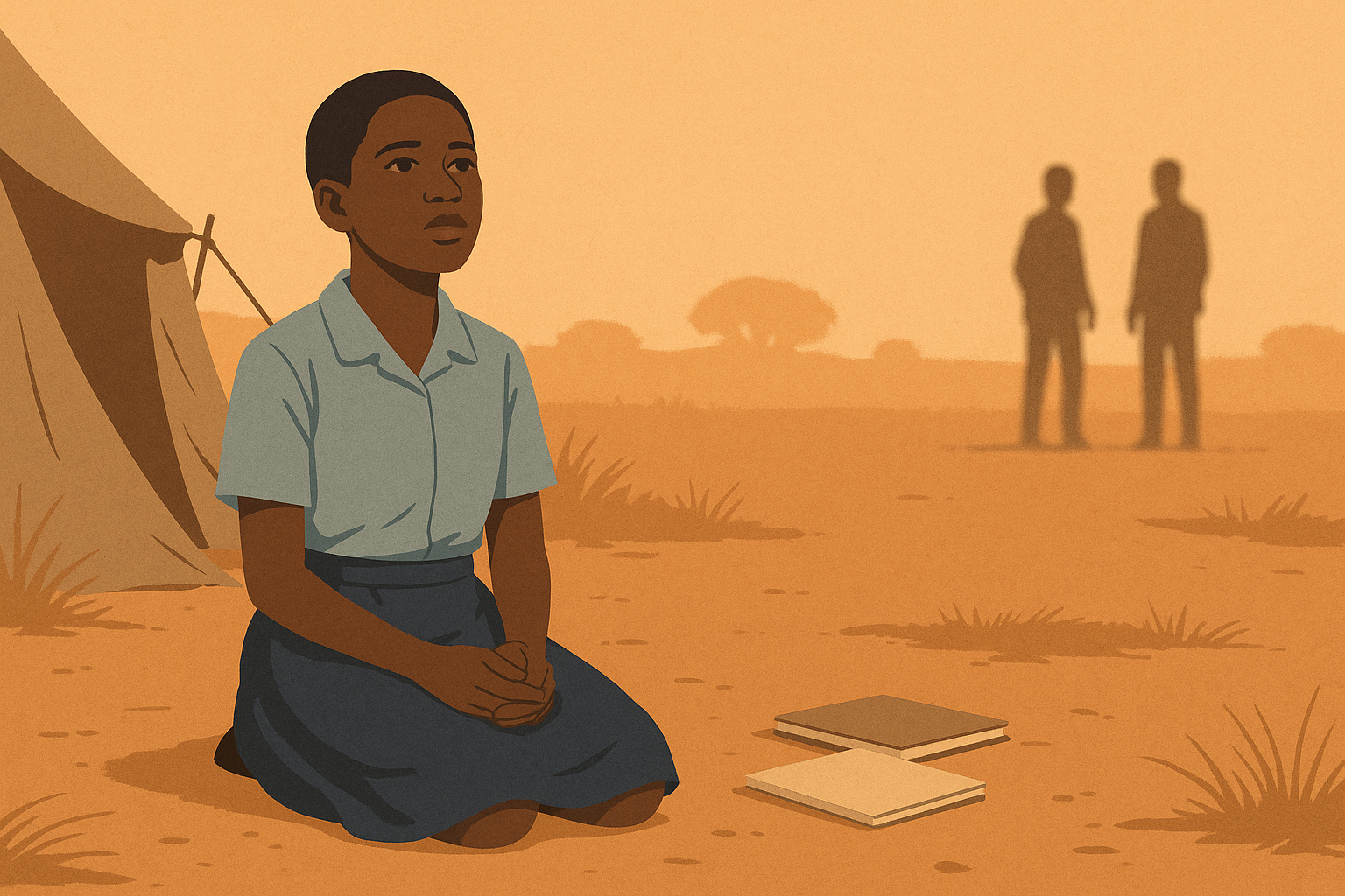 Illustration for Leah Sharibu story